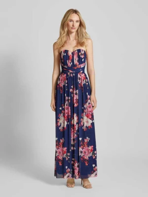 Sukienka wieczorowa w kwiatowe wzory Lipsy