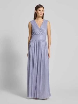 Sukienka wieczorowa w plisowanym wyglądzie model 'Kate' - GMK for Bridgerton GUIDO MARIA KRETSCHMER WOMAN