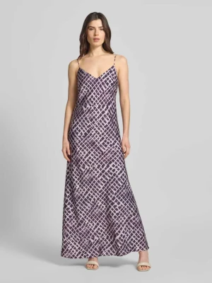 Sukienka wieczorowa w stylu allover z ramiączkami spaghetti Jake*s Cocktail