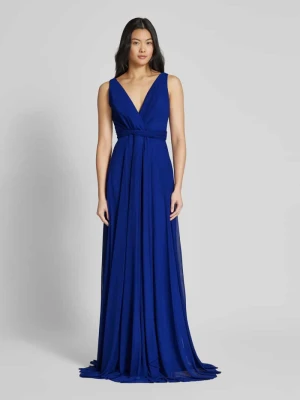 Sukienka wieczorowa w stylu kopertowym TROYDEN COLLECTION