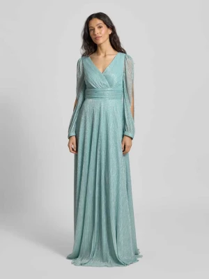 Sukienka wieczorowa w stylu kopertowym TROYDEN COLLECTION