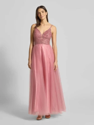 Sukienka wieczorowa z cekinowym obszyciem Hey Kyla