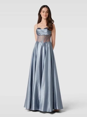 Sukienka wieczorowa z cienkimi ramiączkami Hey Kyla