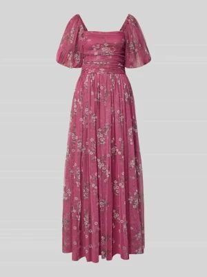 Sukienka wieczorowa z dekoltem kwadratowym Lace & Beads