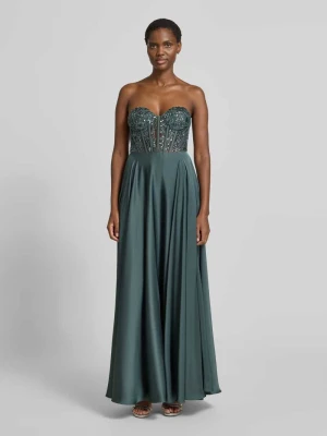 Sukienka wieczorowa z dekoltem w kształcie serca Laona