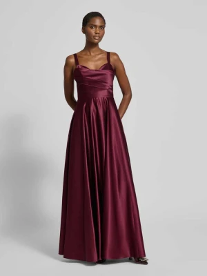 Sukienka wieczorowa z dekoltem w kształcie serca Laona