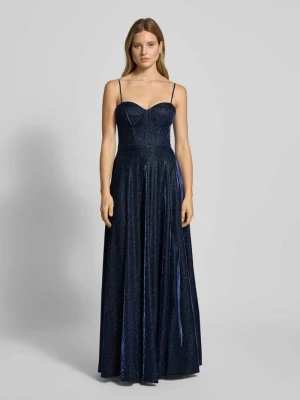 Sukienka wieczorowa z dekoltem w kształcie serca luxuar