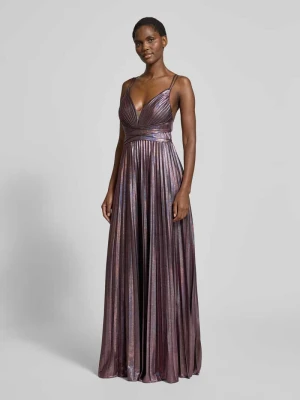 Sukienka wieczorowa z dekoltem w kształcie serca Unique