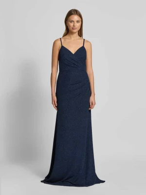 Sukienka wieczorowa z dekoltem w serek TROYDEN COLLECTION