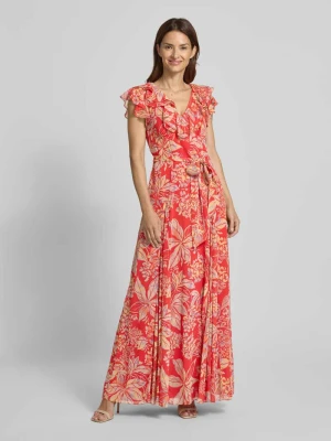 Zdjęcie produktu Sukienka wieczorowa z falbanami model ‘KUSUMA’ Lauren Ralph Lauren
