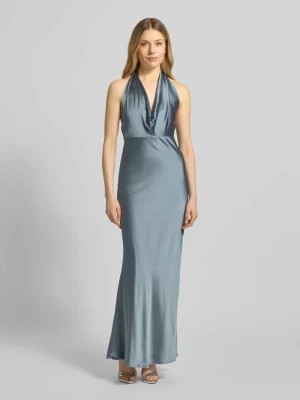 Sukienka wieczorowa z lejącym dekoltem i głębokim dekoltem na plecach Hey Kyla