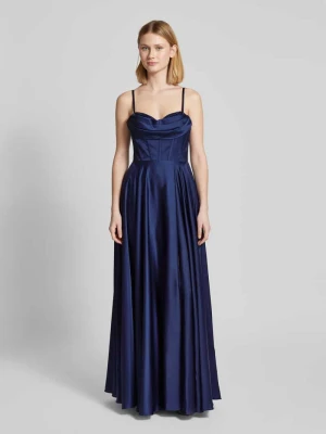 Sukienka wieczorowa z lejącym dekoltem Mascara