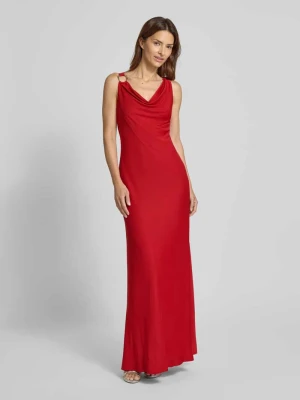 Sukienka wieczorowa z lejącym dekoltem model ‘ELKANAH’ Lauren Ralph Lauren
