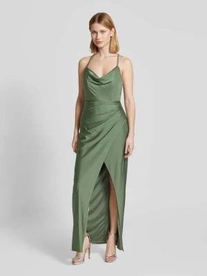 Sukienka wieczorowa z lejącym dekoltem V.M.