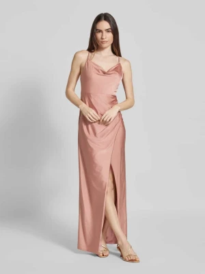 Sukienka wieczorowa z lejącym dekoltem V.M.