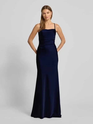 Sukienka wieczorowa z marszczeniami luxuar