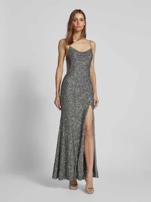 Sukienka wieczorowa z obszyciem cekinami Hey Kyla
