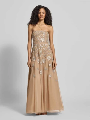 Sukienka wieczorowa z odkrytymi ramionami Adrianna Papell