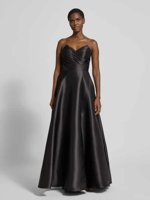 Sukienka wieczorowa z odkrytymi ramionami Unique