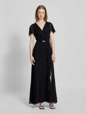 Sukienka wieczorowa z paskiem w talii model ‘FARRYSH’ Lauren Ralph Lauren