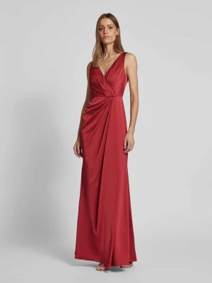 Sukienka wieczorowa z plisami Christian Berg Cocktail