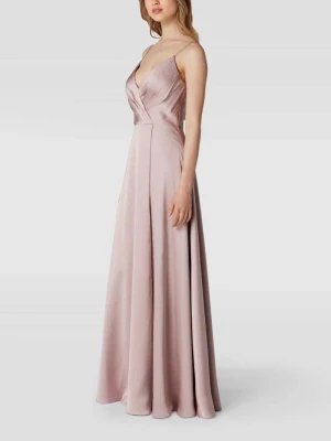 Sukienka wieczorowa z plisami luxuar