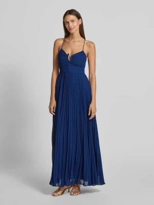Sukienka wieczorowa z plisami model ‘LORETO’ Forever New