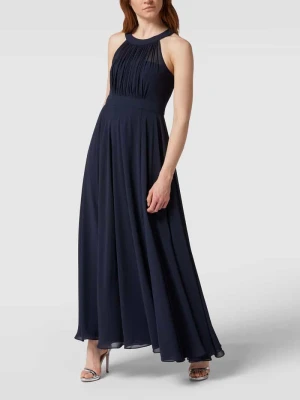 Sukienka wieczorowa z plisami Paradi