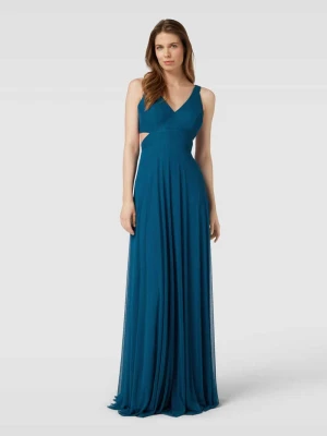 Sukienka wieczorowa z plisami TROYDEN COLLECTION