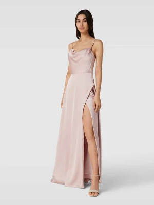 Sukienka wieczorowa z rozcięciem luxuar