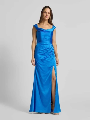 Sukienka wieczorowa z rozcięciem luxuar