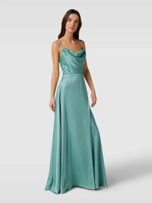 Sukienka wieczorowa z rozcięciem luxuar