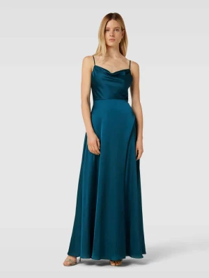 Sukienka wieczorowa z rozcięciem luxuar