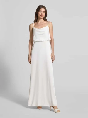 sukienka wieczorowa z satyny z cienkimi ramiączkami Hey Kyla