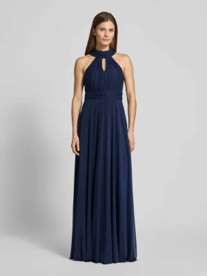 Sukienka wieczorowa z tylnym wiązaniem TROYDEN COLLECTION