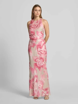 Sukienka wieczorowa z tyłu z wycięciem w kształcie łezki RINASCIMENTO