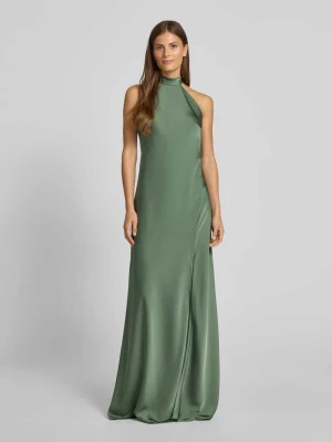Sukienka wieczorowa z wiązaniem na szyi Mascara