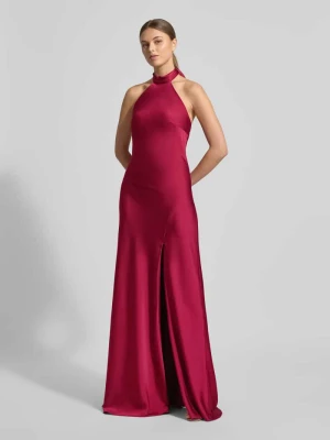 Sukienka wieczorowa z wiązaniem na szyi do zawiązywania Mascara