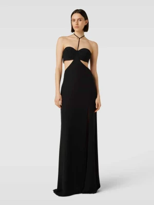 Sukienka wieczorowa z wiązaniem na szyi model ‘VALORVIRGIL’ Vera Wang Bride
