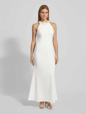 Sukienka wieczorowa z wiązaniem wokół szyi Adrianna Papell