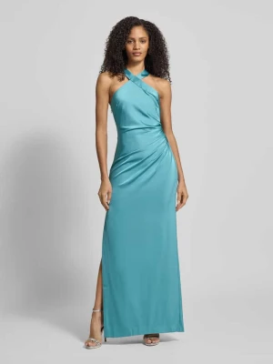 Sukienka wieczorowa z wiązaniem wokół szyi Adrianna Papell