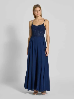 Sukienka wieczorowa z wiązaniem z tyłu Mascara