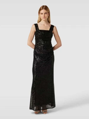 Sukienka wieczorowa z wycięciem TROYDEN COLLECTION