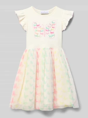 Sukienka z cekinami z wzorem na całej powierzchni DANAMADE