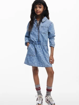 SUKIENKA Z DENIMU BAWEŁNIANEGO Desigual