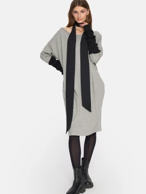 Sukienka z długim rękawem MEGAN LTD : Rozmiar - S 5905068252871 by Insomnia