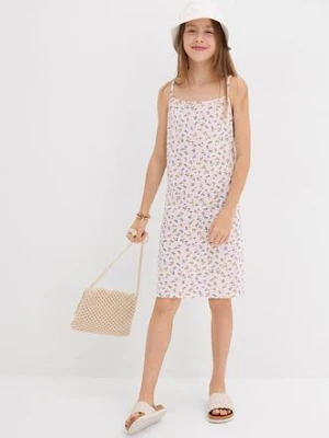 Sukienka z dżerseju (2 szt.) z elastycznej mieszanki bawełny bonprix