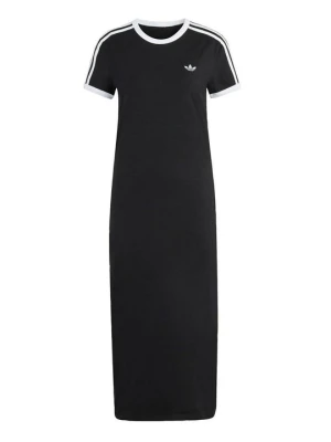 Sukienka z dżerseju adidas Originals czarny