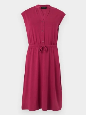Sukienka z dżerseju Anna Field By Zalando bordowy