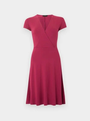 Sukienka z dżerseju Anna Field By Zalando bordowy